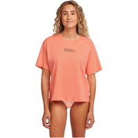 Womens Boxy Back Print T-Shirt